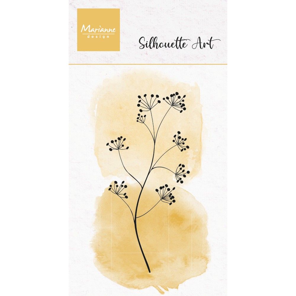 Marianne design • silhouette art clear stempels viburnum