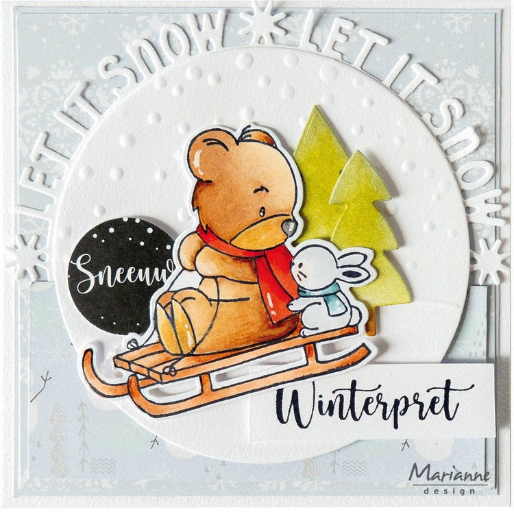 Marianne design • clear stamps bear rabbit