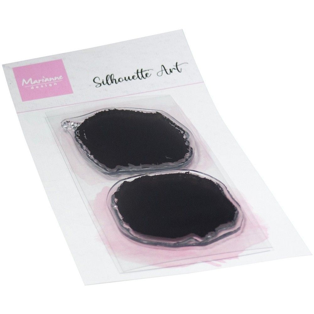 Marianne design • clear stamps silhouette art stains