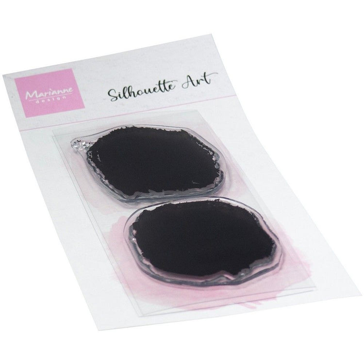 Marianne design • clear stamps silhouette art stains