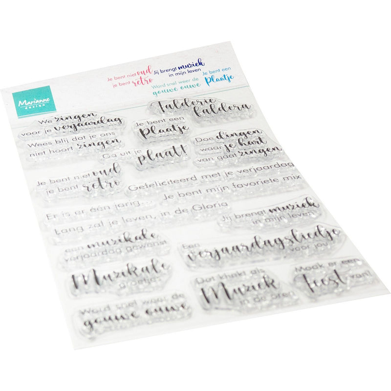Marianne design • clear stamps falderie faldera