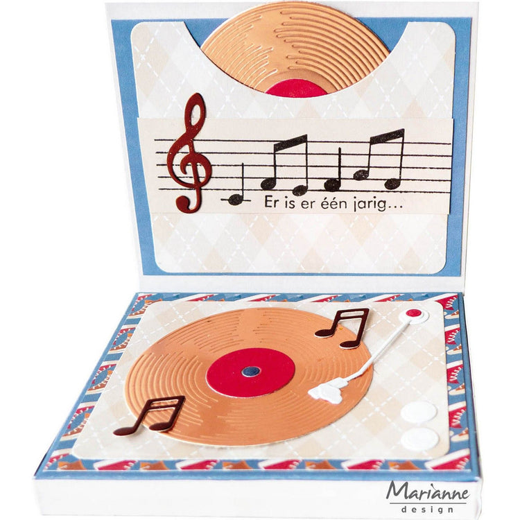 Marianne design • clear stamps musical notes
