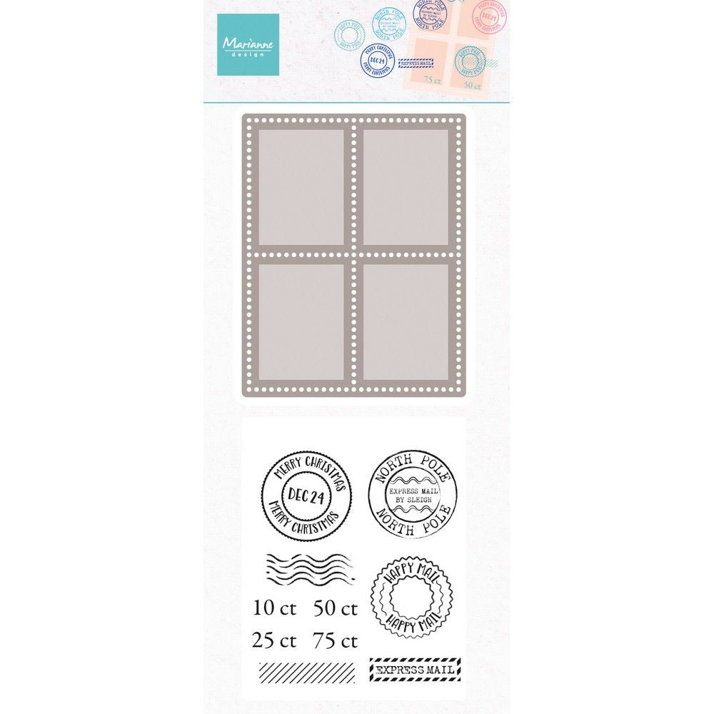 Marianne design • clear stamps postage stamp set