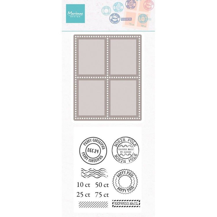 Marianne design • clear stamps postage stamp set