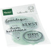 Marianne design • clear stamps kerstwensen by kaertjes co