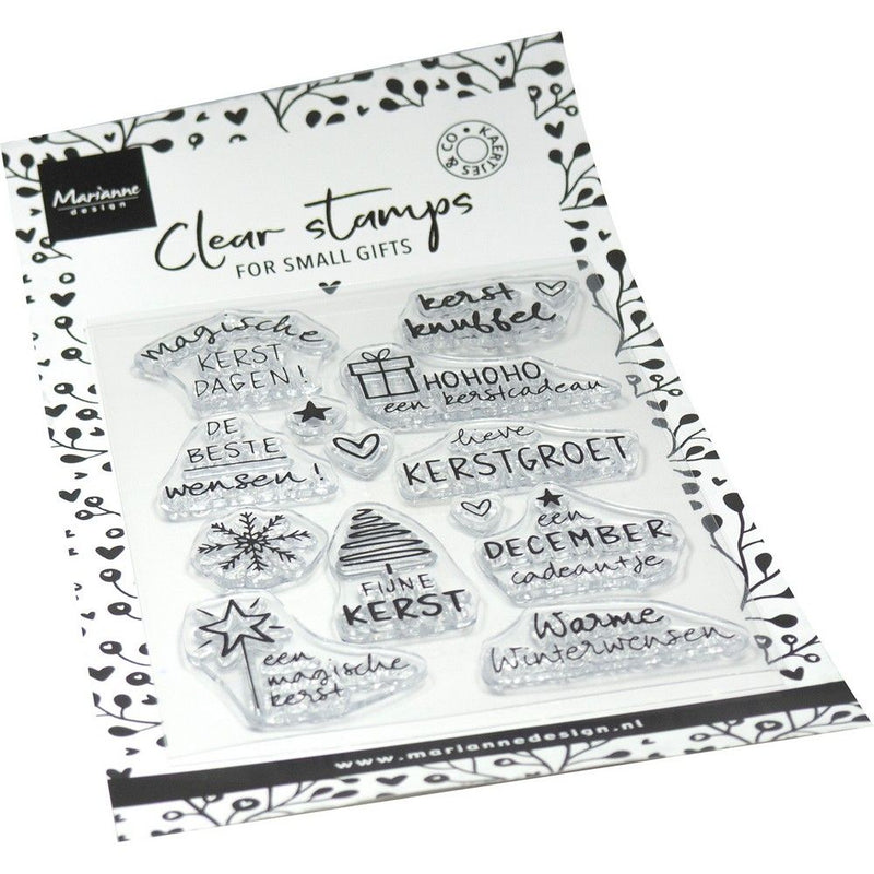 Marianne design • clear stamps kerst by kaertjes en co