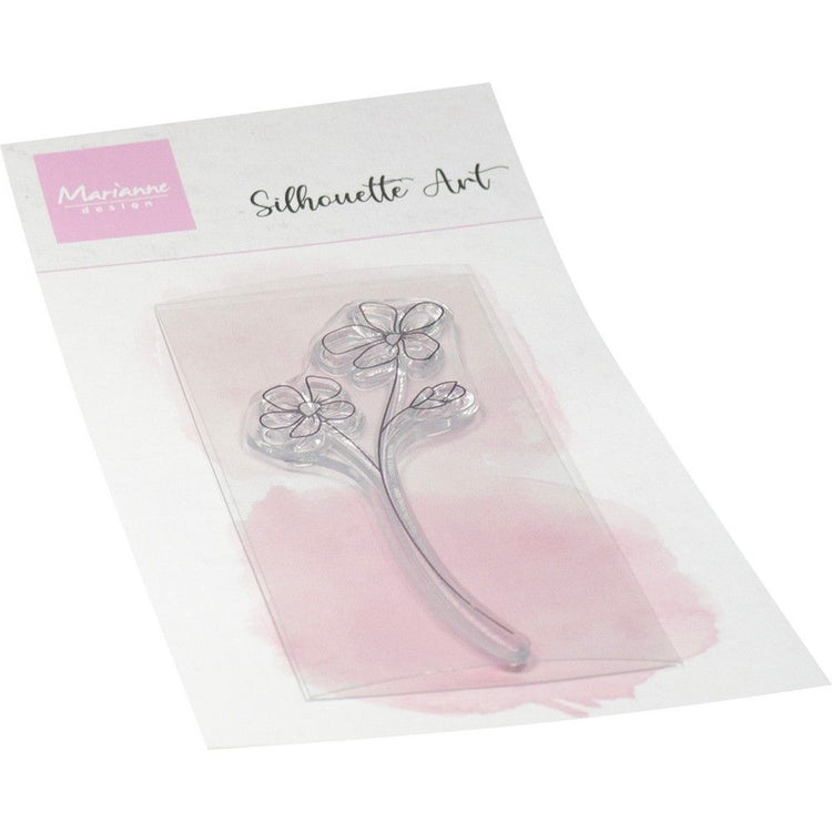 Marianne design • stempels silhouette art violet