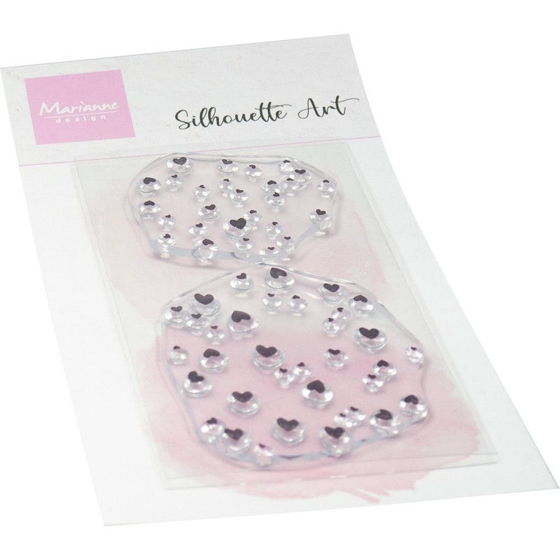 Marianne design • stempels silhouette art hearts