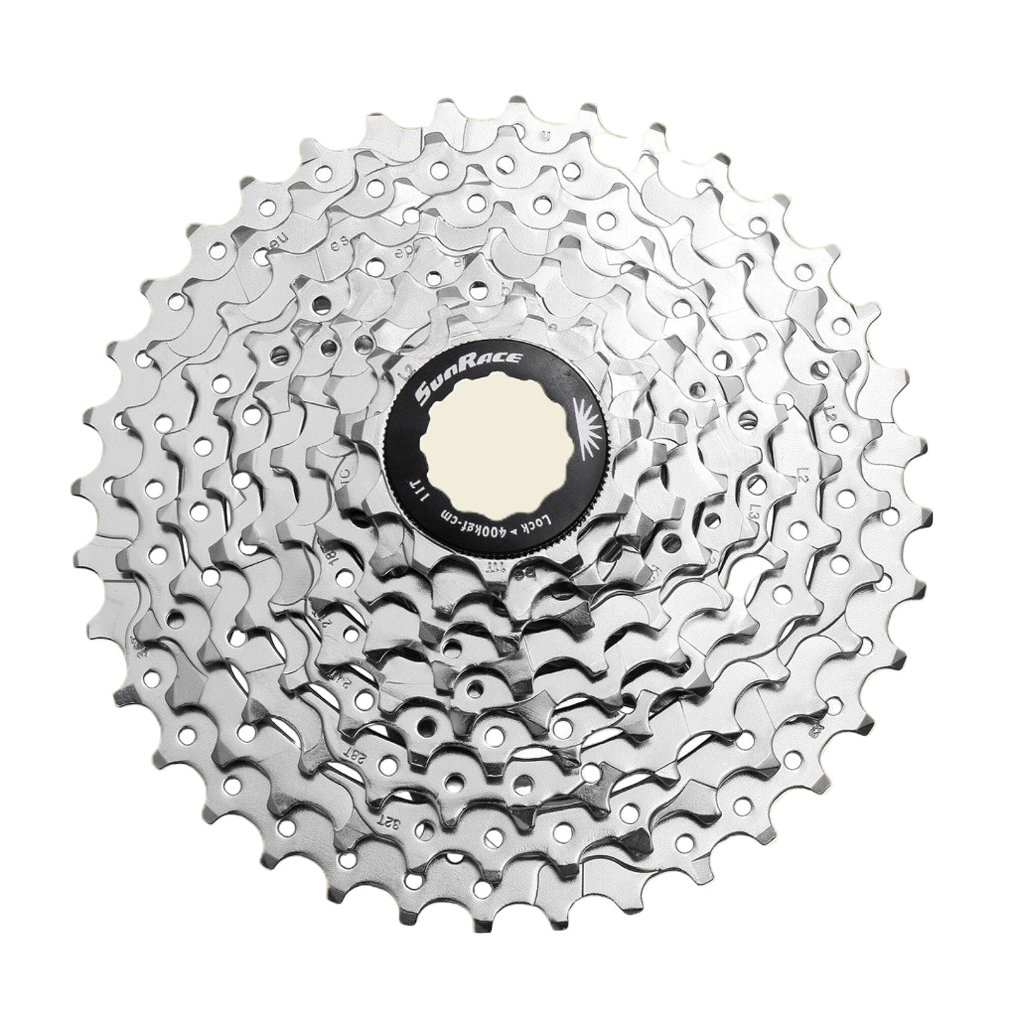 Sturmey-archer europa n.v. sun race csm980 9ax-box n cassette 9v. 11-40 nickel