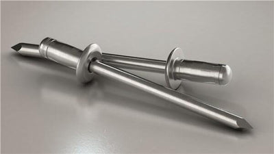 Gesipa blindklinknagel | klinknagelschacht d x l 4,8 x 16 mm | aluminium staal | 250 stuks - 1450474 1450474