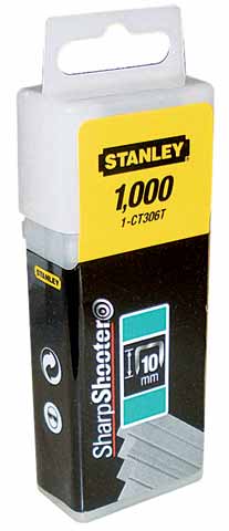 Stanley handgereedschap nagels 12mm type j - 1000 stuks - 1-swk-bn050t
