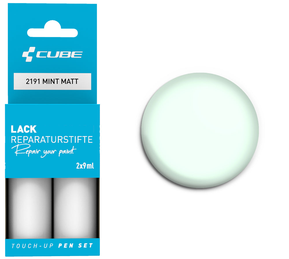Cube touch-up pen set mint matt