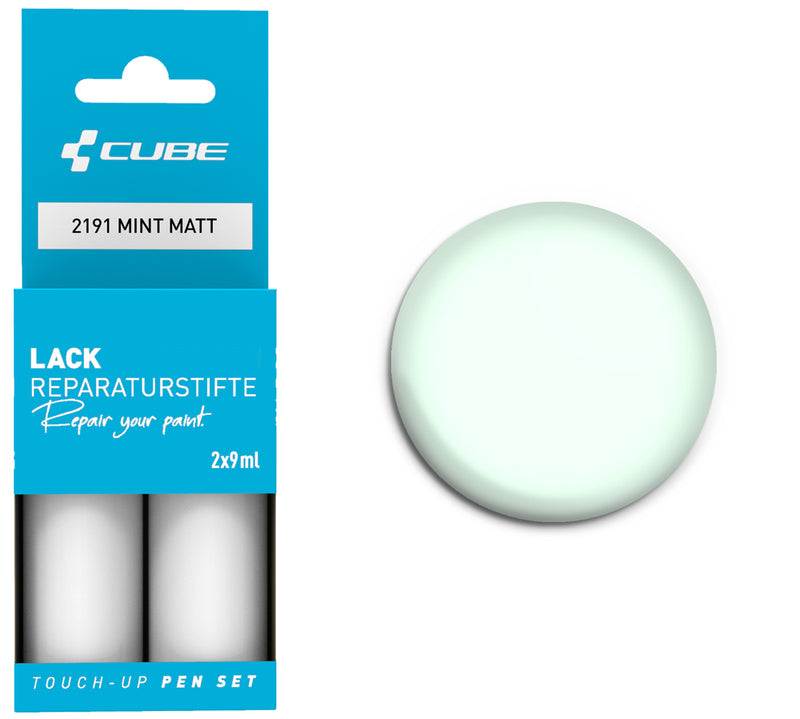 Cube touch-up pen set mint matt