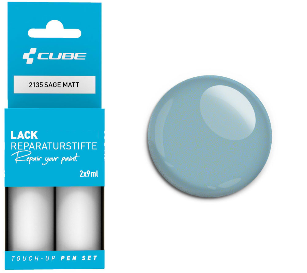 Cube touch-up pen set sage matt