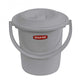 Curver toiletemmer 5l lichtgrijs