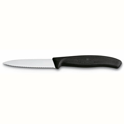 Victorinox schilmesje gekarteld zwart