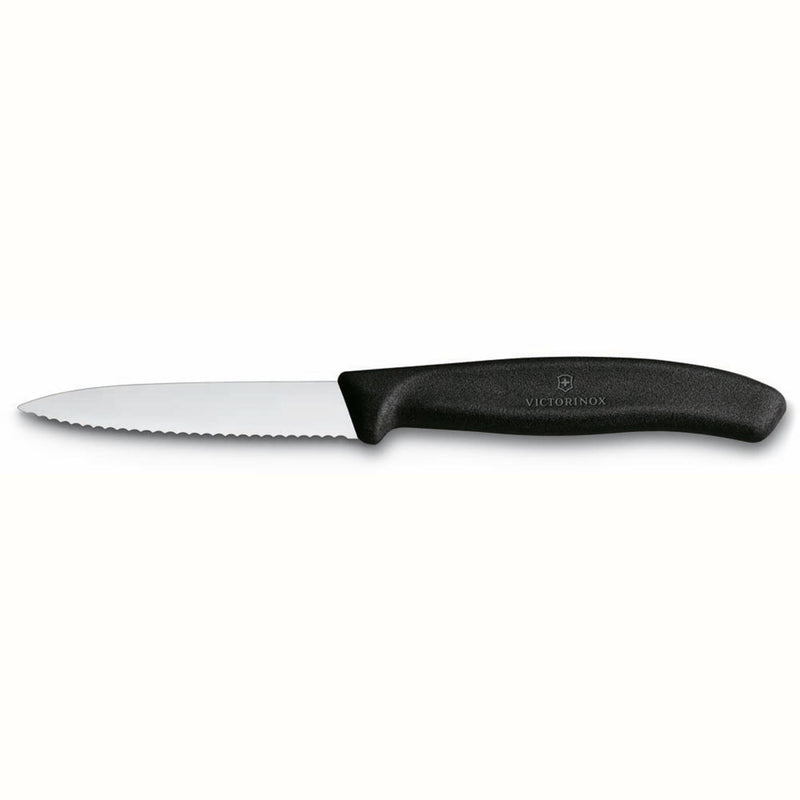Victorinox schilmesje gekarteld zwart