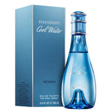 Davidoff eau de toilette spray coolwater woman 100ml dames - afbeelding 1