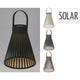 Pro garden solar lantaarn h24cm 3 ass. kl