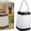 Home styling tafellamp draagbaar led zwart 9x12cm