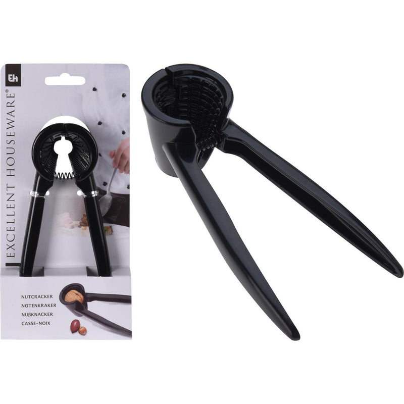 Excellent houseware notenkraker zwart 17,5cm