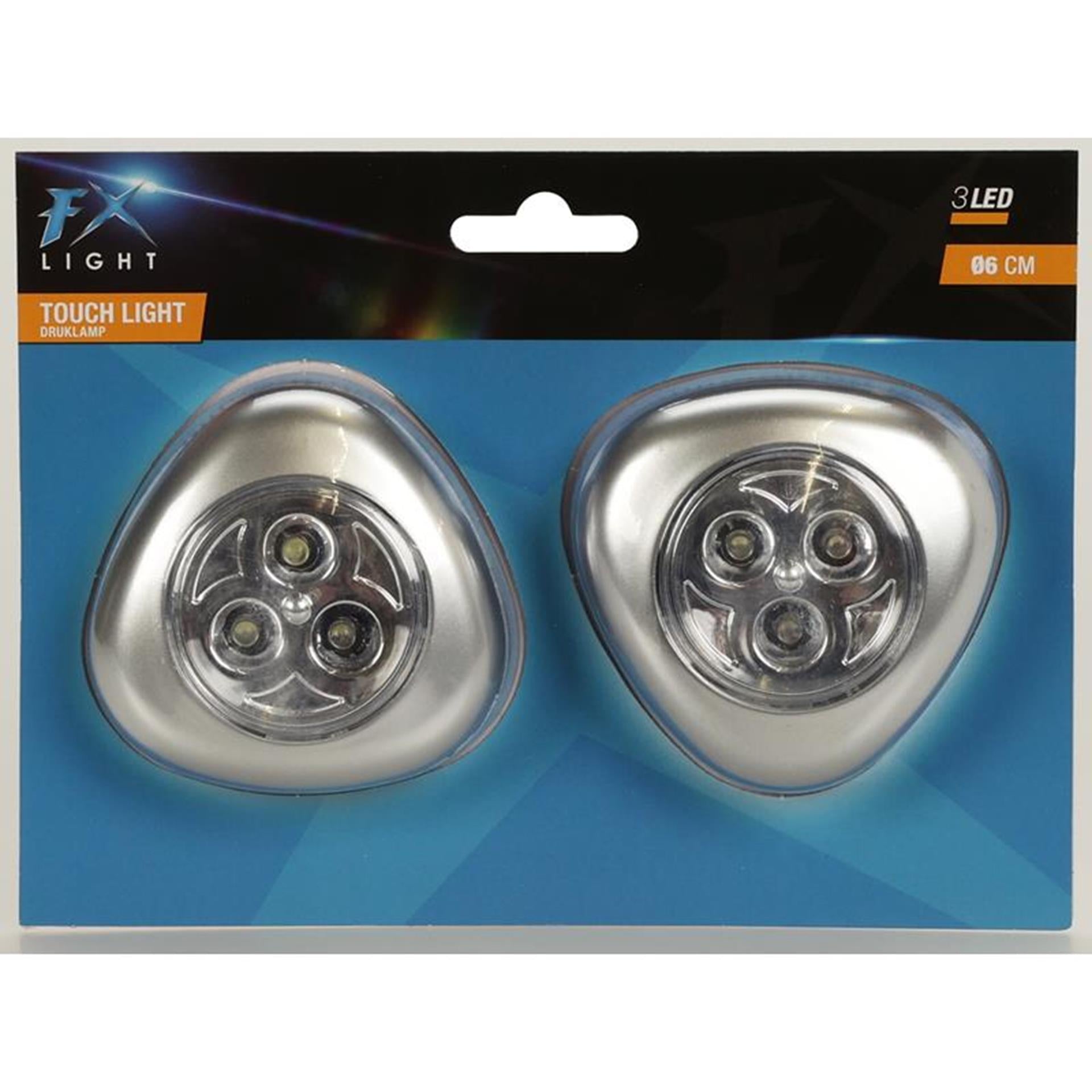 Fx tools led druklampjes set a 2 stuks