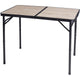 Campingtafel verstelbaar 90x60cm hoogte 70-40cm draagvermogen 30 kilo