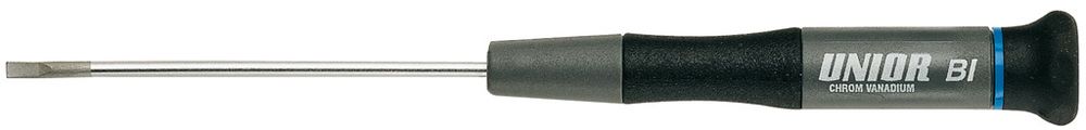 Unior grs schroevendraaier pl 2.5x75mm zw gry
