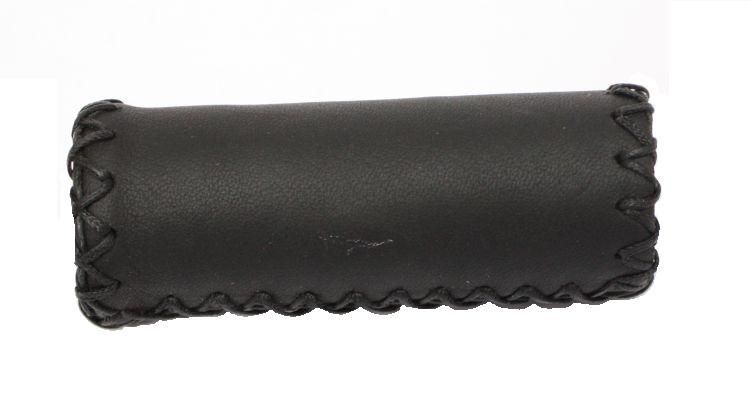 Velo handvat leer 90mm zw vlg142-1a