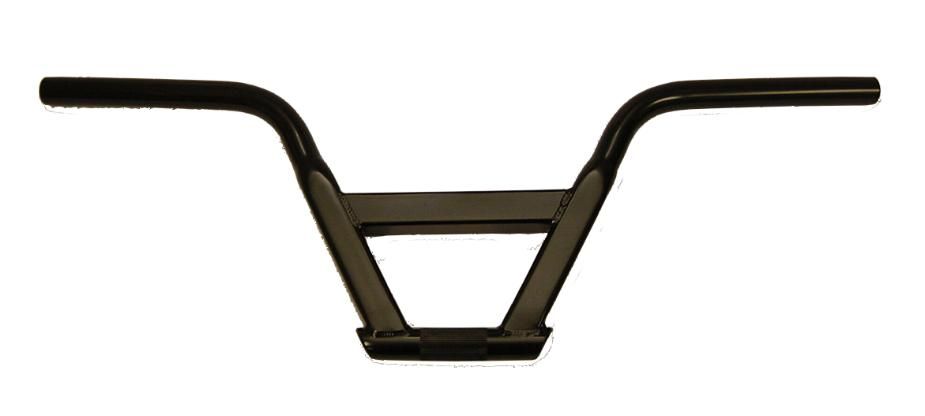 Stuurbocht freestyle BMX zwart 2001112-Z HH 22.2mm