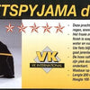 Vk fiets scooter hoes pyama de luxe stof zwart