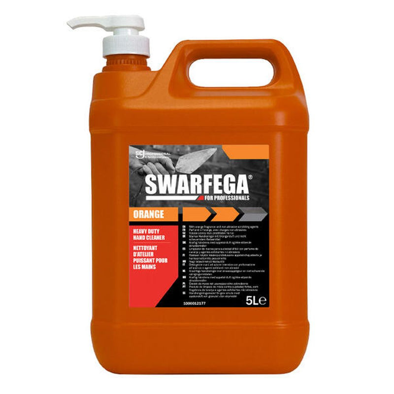 Swarfega soap swarf orange 5 l w pump