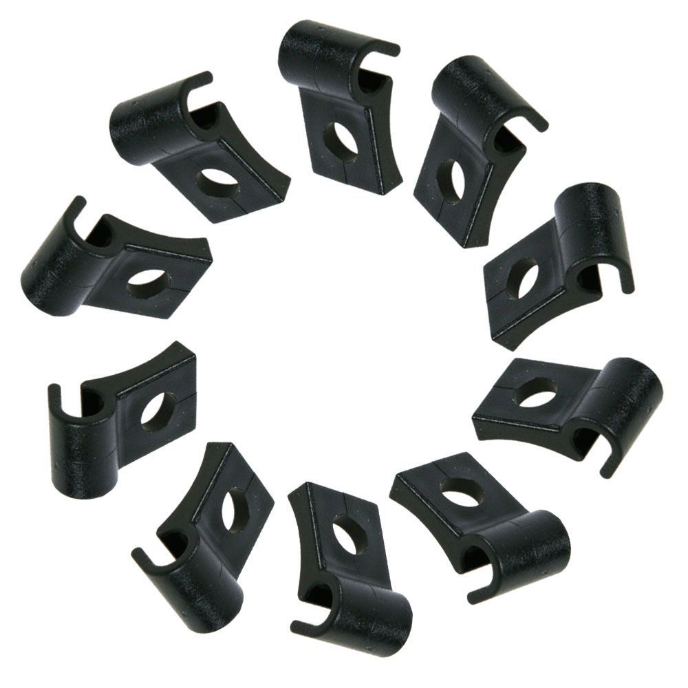 Herrmans anp kabed klem onder frame pvc 1 kabel zw ds a 10