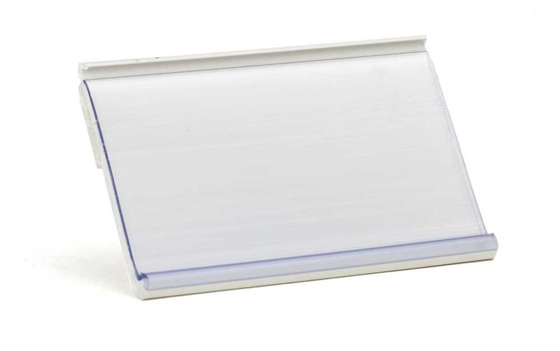 Tegometall stelling prijslabel plak pvc 30x52mm ds a 100