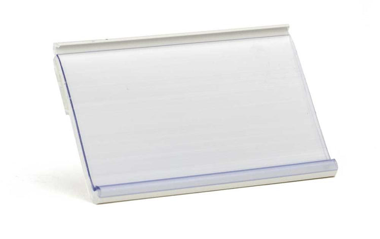 Tegometall stelling prijslabel plak pvc 30x52mm ds a 100
