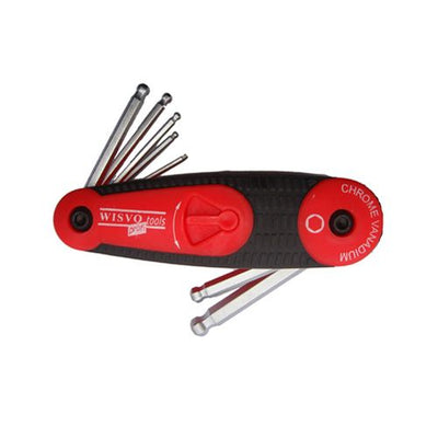Wisvo grs zak model inbusset bolkop 2-8mm 8 dlg