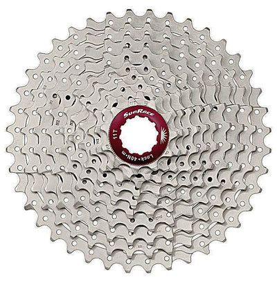 SunRace cassette 10V 11-46 CSMS3 metallic silver