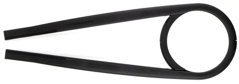 HEBIE Chainglider 350 - Fietskettingscherm 455mm Zwart
