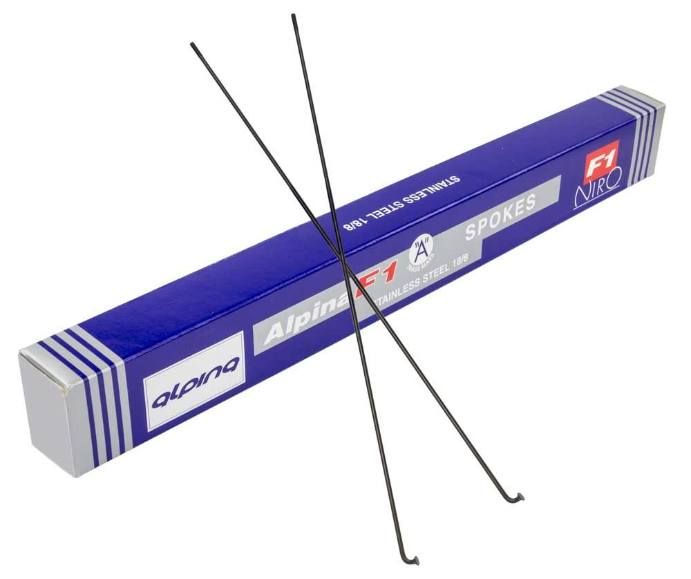 Spaken 260-14 Raggi ø2.0 mm FG 2,3 - zwart RVS