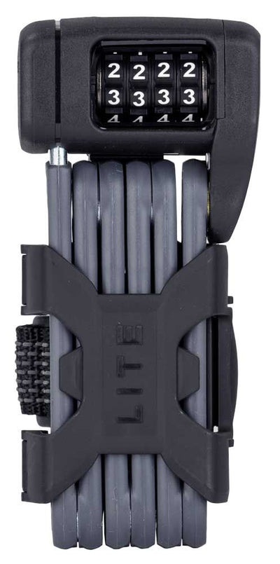 Abus Vouwslot Bordo Combo Lite Mini 6055C 60 - Zwart