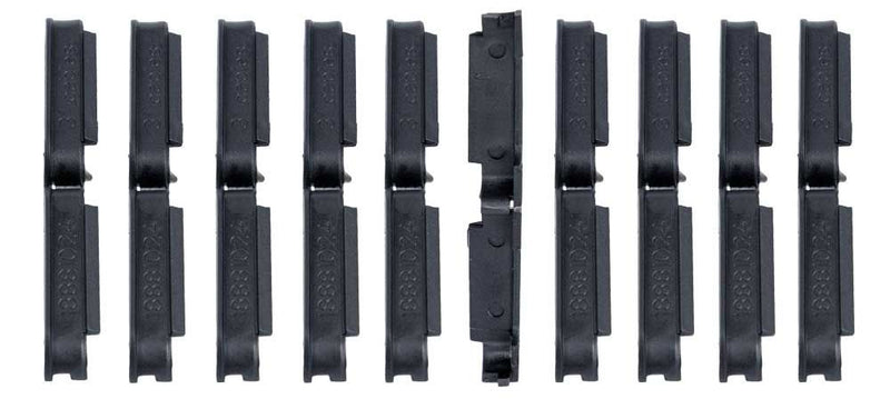 Unbranded anp framd afdekdop voor 3 kabels pvc zw ds a 10
