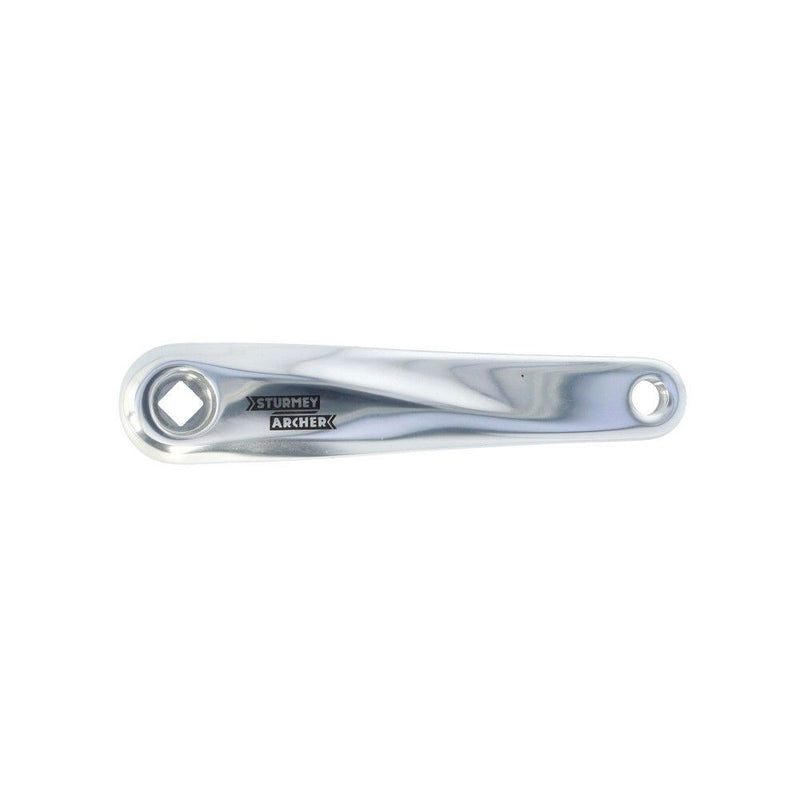 Sunrace sturmey-archer crankdeel links 170mm fcs600 ruit zilver