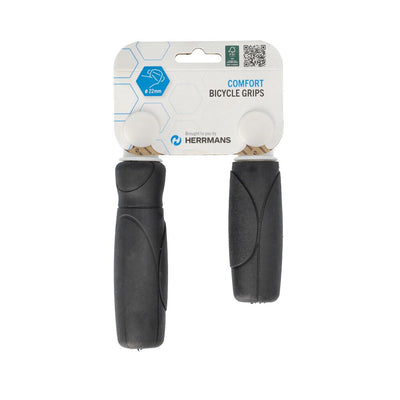 Herrmans handvat Cut 93 zwart 90 120mm (paar) - ftalaten en latexvrij