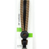 Widek triobinder eye met haak 3x12mm zwart chinin