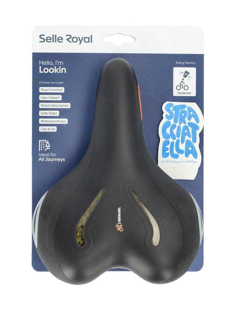 Selle royal zadel lookin moderate zwart