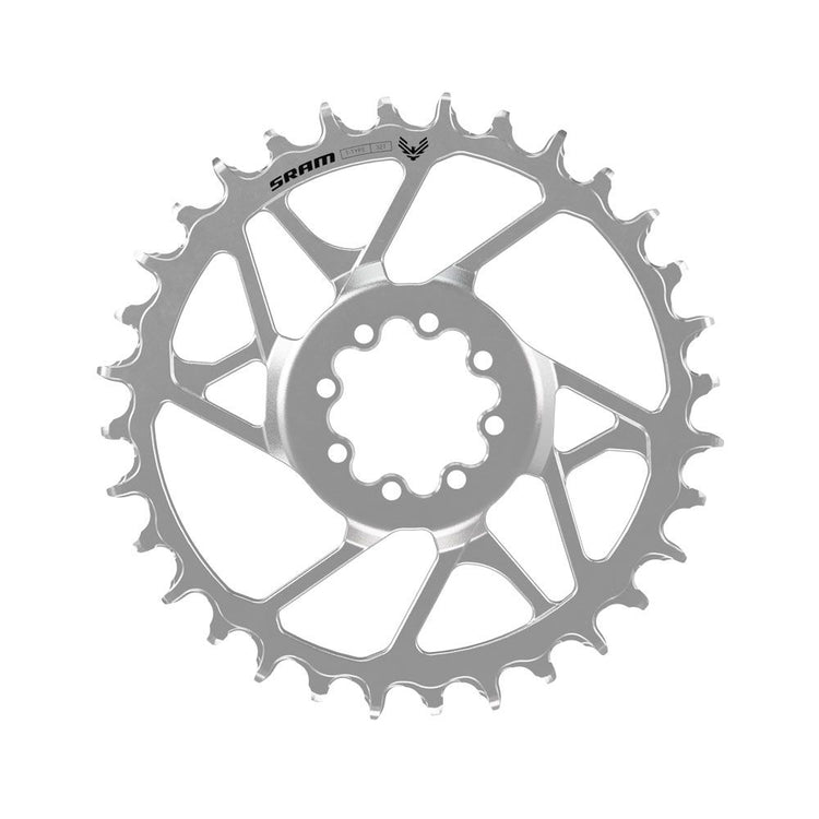 Sram kettenblatt eagle 90 transmission chainring eagle 90 t-ty. 30z. 3 mm off silb.