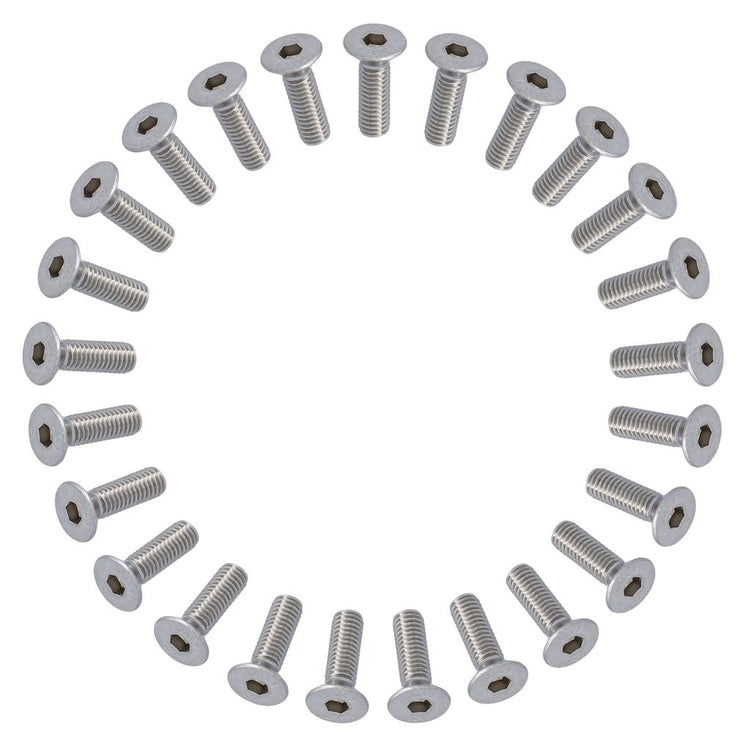 Wuerth anp bout m6x20 inbus rvs iso10642 a2-07 ds a 25