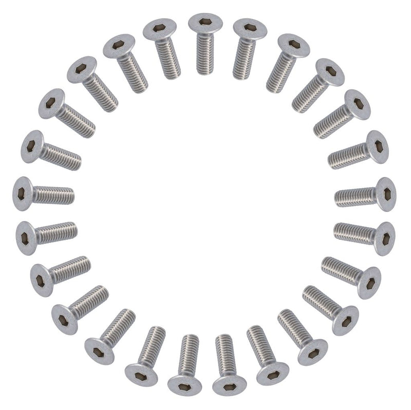 Wuerth anp bout m6x20 inbus rvs iso10642 a2-07 ds a 25