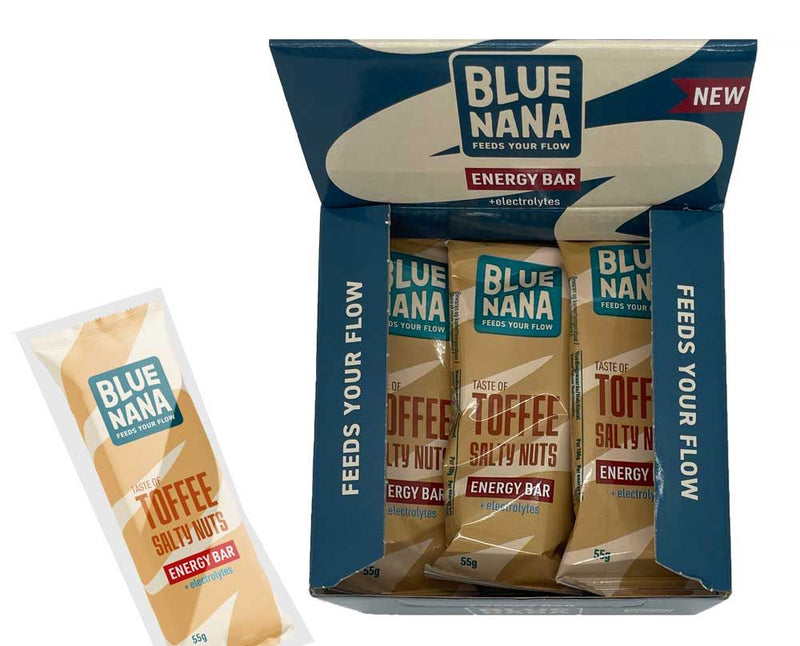 Blue nana energiereep toffee salty nuts