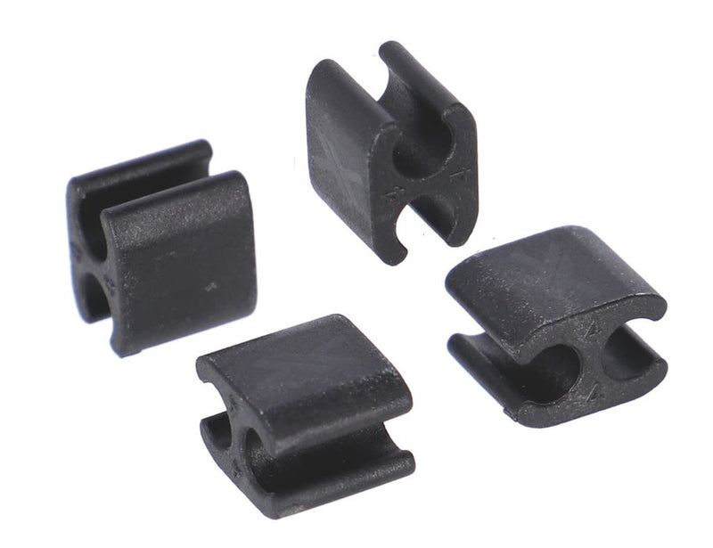 Xlc kabed kabelclip 4mm zw ds a 4 brx120